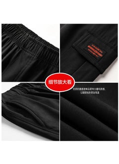 Generic Men's Summer Five-point Pants Breathable Trendy Large Size Pants Casual Large Pants Quick-drying Student Workwear Shorts Men's  - Image 3