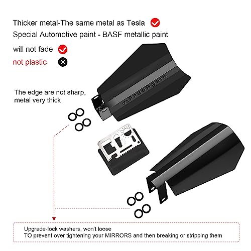 FreeAgain Oversized Coffin Cut Motorcycle Handguards | Extra-Large for Riders with Larger Hands | Compatible with Harley Davidson Touring, Sportster, Dyna Models | Durable Gloss Black Finish - Image 3
