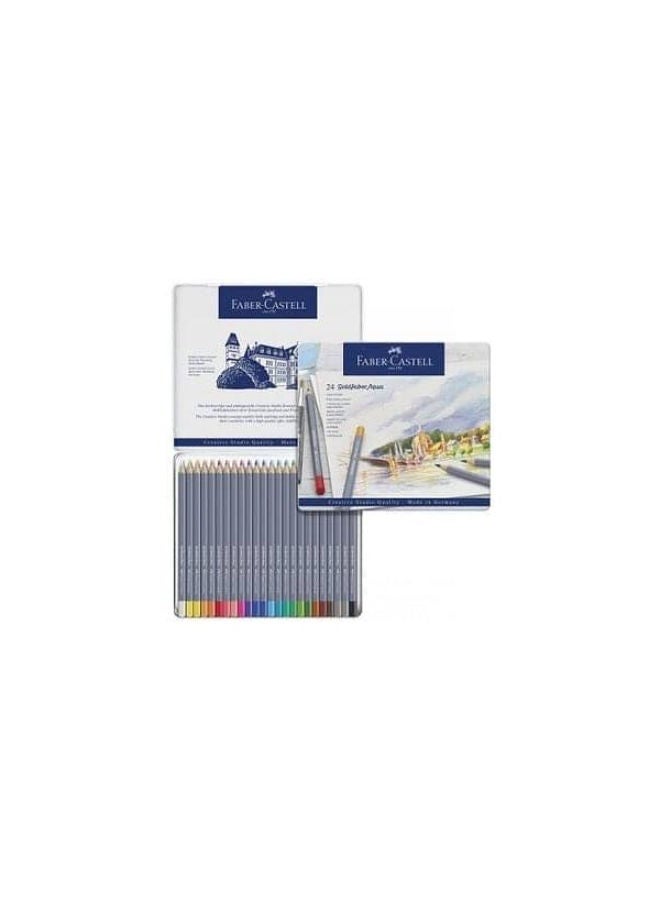 Watercolor Pencil Goldfaber Aqua Tin Of 24