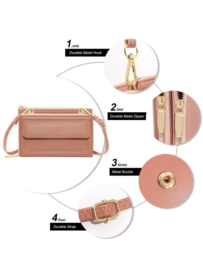 كوكو حقيبة كروس صغيرة من كوكو للنساء، محفظة للهاتف المحمول، حقيبة كتف صغيرة مع فتحات للبطاقات - Image 3