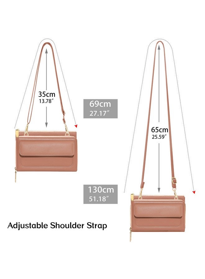 كوكو حقيبة كروس صغيرة من كوكو للنساء، محفظة للهاتف المحمول، حقيبة كتف صغيرة مع فتحات للبطاقات - Image 4