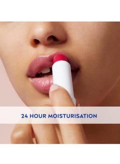 Nivea NIVEA Cherry Shine 4.8g Lip Balm|24 H Melt in Moisture Formula|Natural Oils|Glossy Finish,4.8 g (Pack of 1)  - Image 5