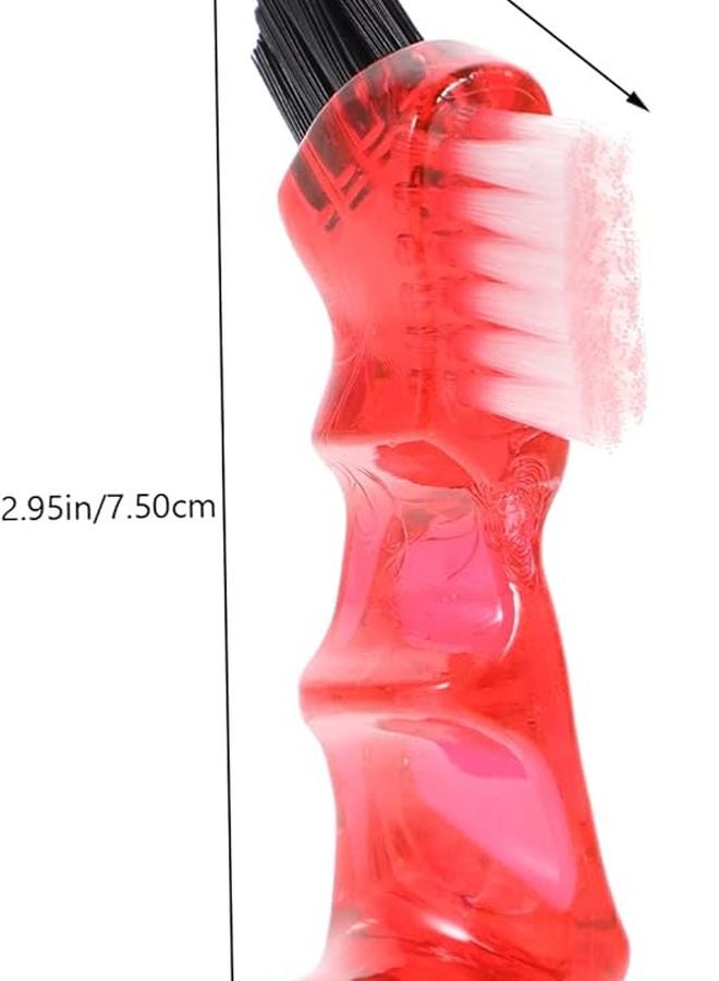 4Pcs Denture Brush Soft Toothbrush For Adults Double Sided Retainer Cleaner - Image 3