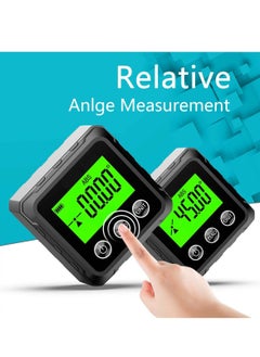 Y&D Magnetic Digital Angle Finder, Compact LED Gauge & Level Tool, Measures 4 of 90 Degree Ranges, Essential Woodworking, Electrical, Plumbing Carpenter Tools  - Image 4
