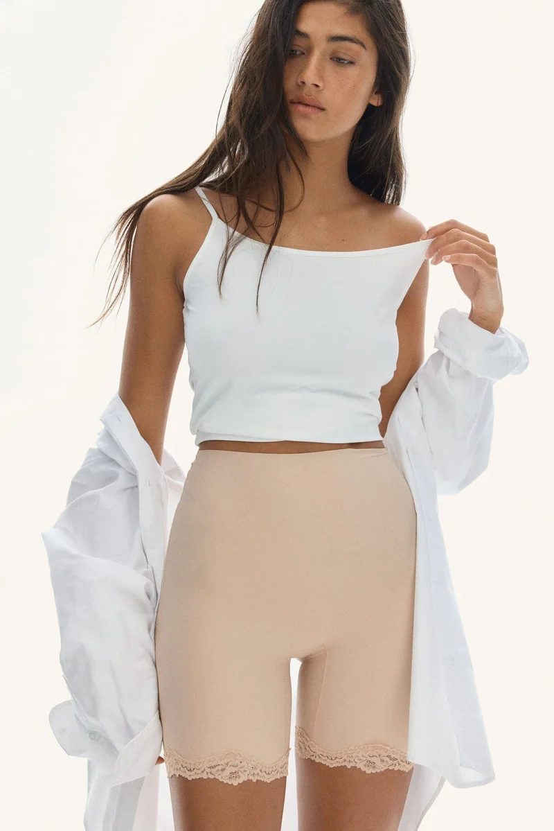 H&M Microfibre bikers