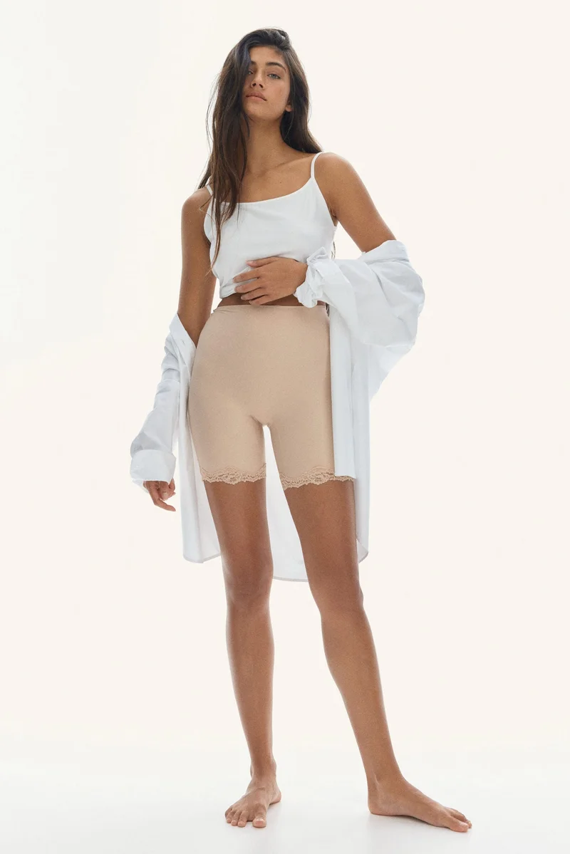 H&M Microfibre bikers