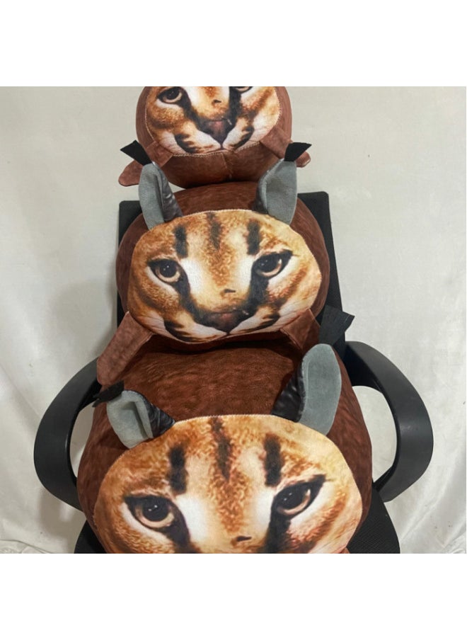 Generic - Big Floppa Plush Simulation Printed Caracal Doll Plush Toy Monkey Rabbit Children Pillow-Specifications:125.0cm G-Color:1 - Image 1