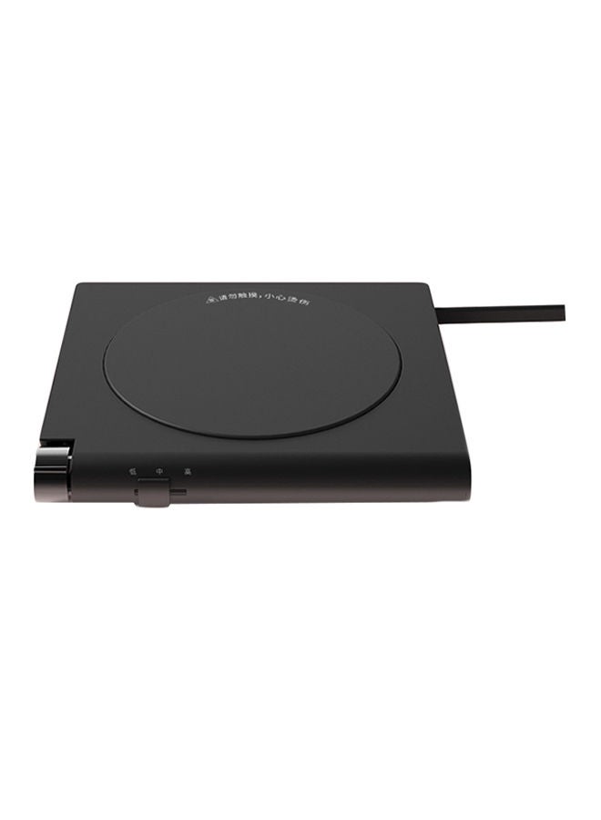 NIBEMINENT Portable Mini USB Timing Insulation Coaster Black 35 x 30 6cm