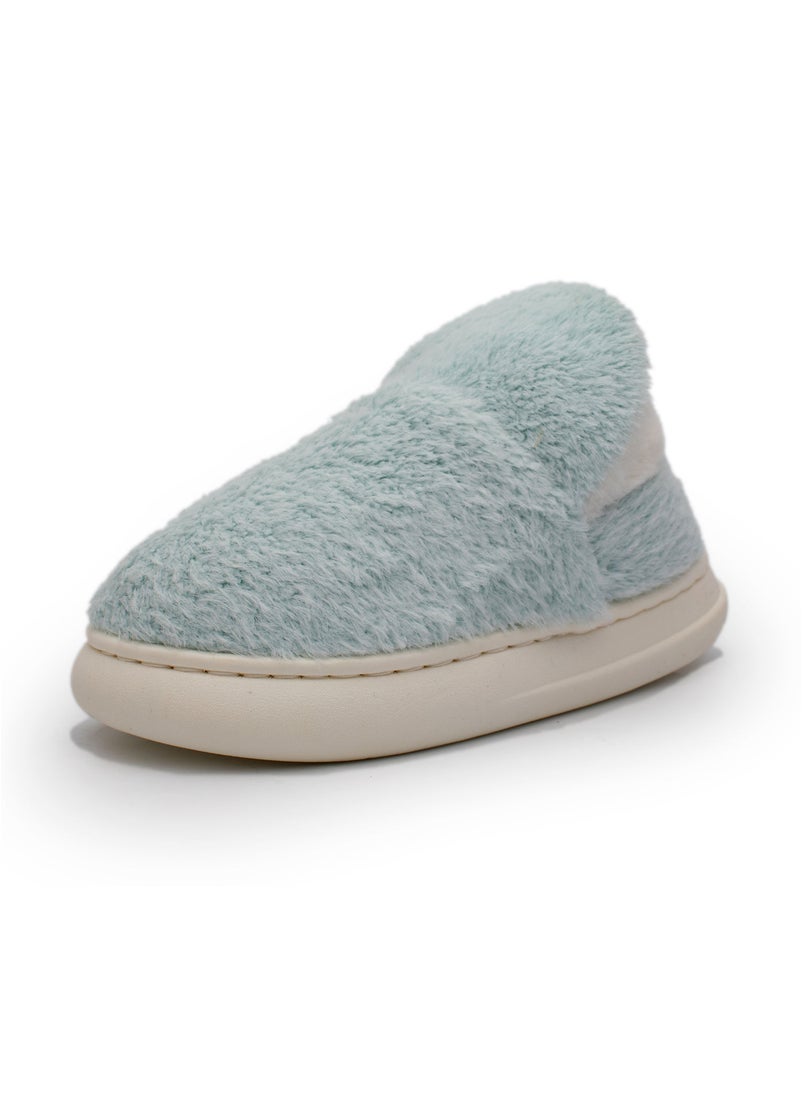 Lucky Kids Lucky Kids Cute Cozy Unisex Slip On Bedroom Slippers With Warm Plush Fleece And Rubber Non-Slip Sole For Little/Big Kids  - Image 2