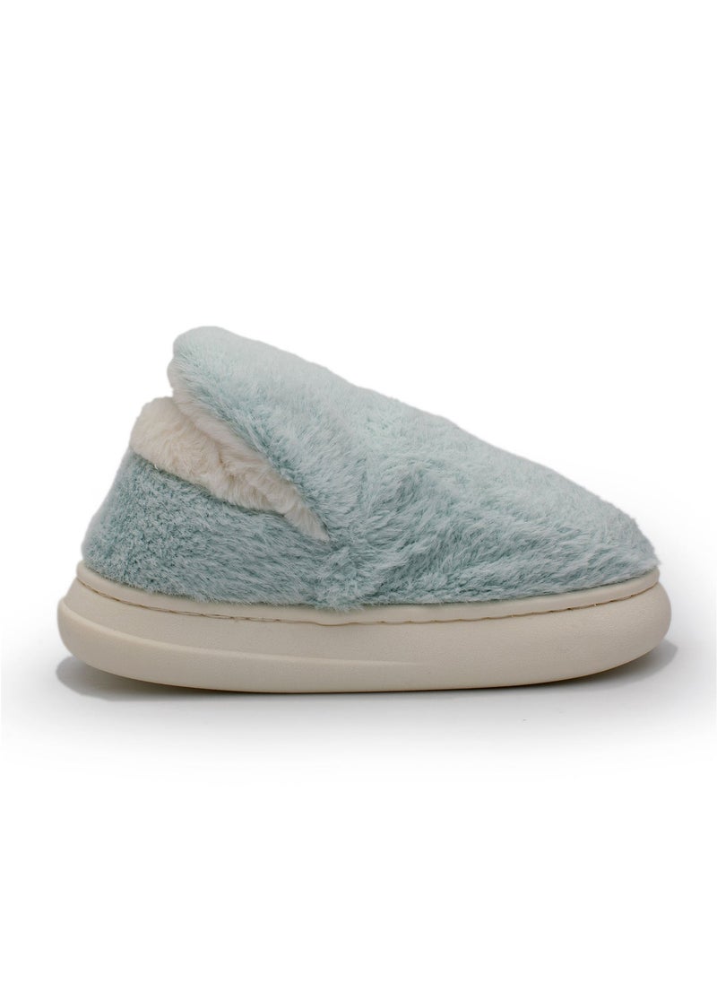 Lucky Kids Lucky Kids Cute Cozy Unisex Slip On Bedroom Slippers With Warm Plush Fleece And Rubber Non-Slip Sole For Little/Big Kids  - Image 1