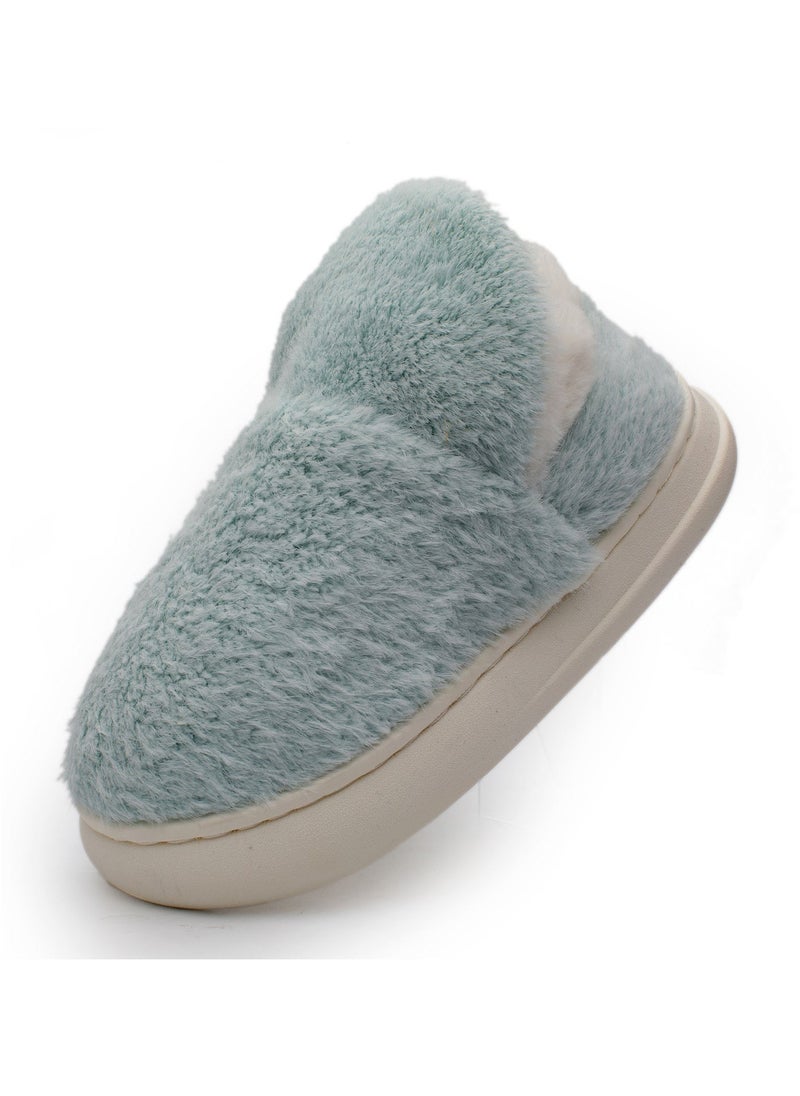 Lucky Kids Lucky Kids Cute Cozy Unisex Slip On Bedroom Slippers With Warm Plush Fleece And Rubber Non-Slip Sole For Little/Big Kids  - Image 5
