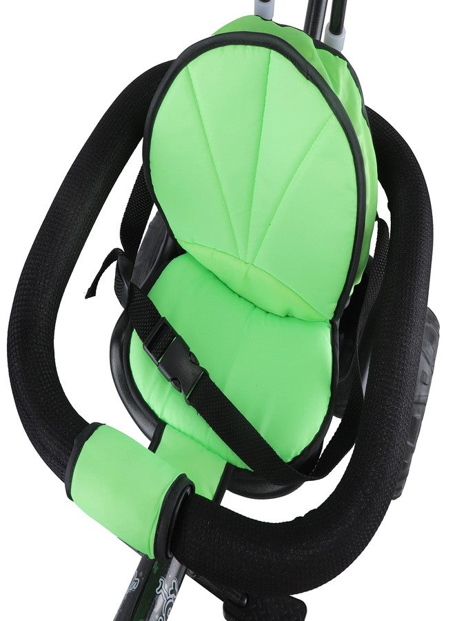 JoyRide Stroller Tricycle| Baby Trike|Tricycle with Canopy and Parental Adjust Push Handle for Kids|Boys|Girls Age Group 1.5 to 5 Years (Green) - Image 5