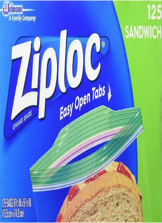 Ziploc Ziploc Variety Pack - 54 Freezer Quart Bags - 38 Freezer Gallon Bags - 125 Sandwich Bags - 52 Storage Gallon Bags  - Image 1