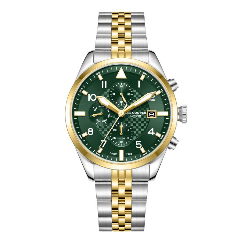 لي كوبر ساعة رجالية معدنية متعددة الوظائف ٤١ مم - Image 1