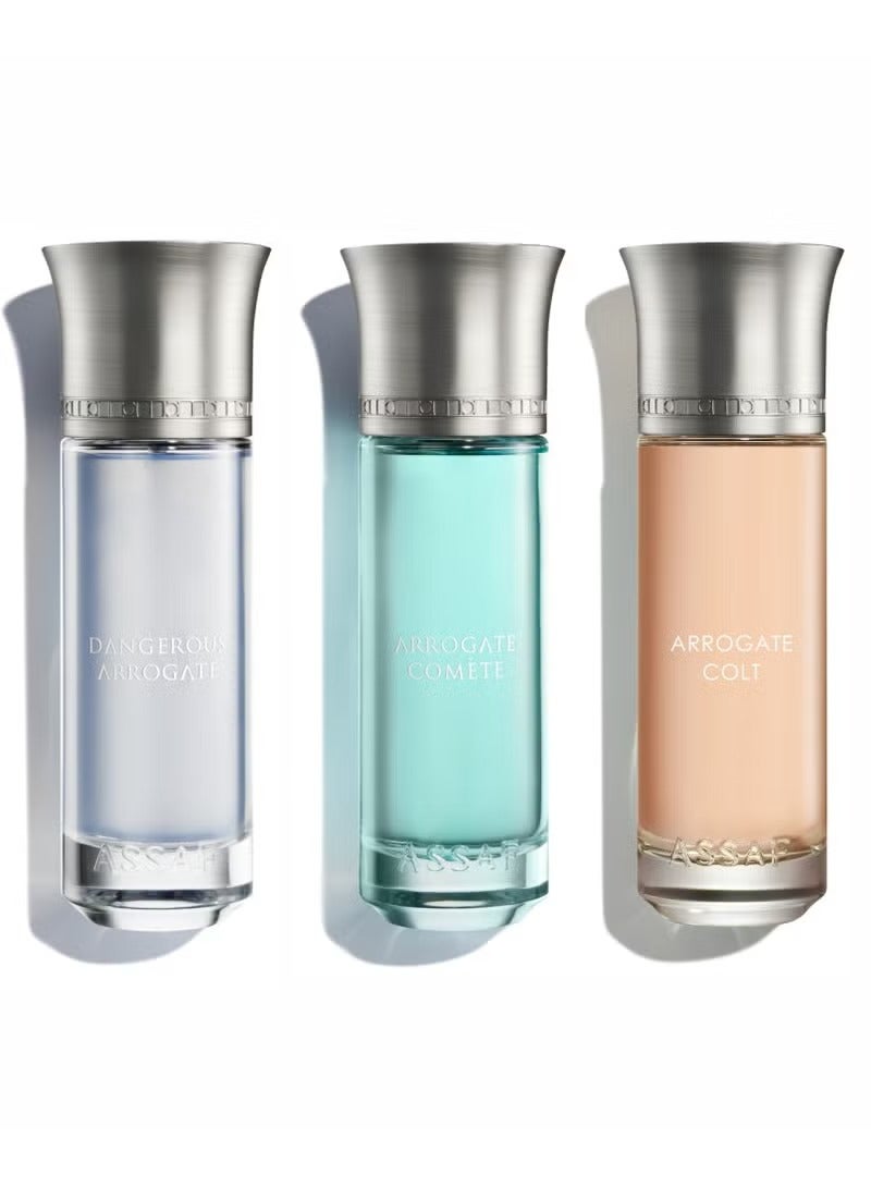 ASSAF ARROGATE COMETE 200 ML + ARROGATE COLT 200 ML + DANGEROUS ARROGATE 200 ML