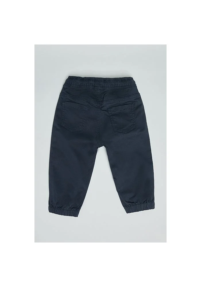 R&b Solid Jogger Pants with Drawstring Waist