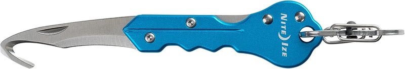 Nite Ize DoohicKey Key Chain Hook Knife, Blue - Image 3