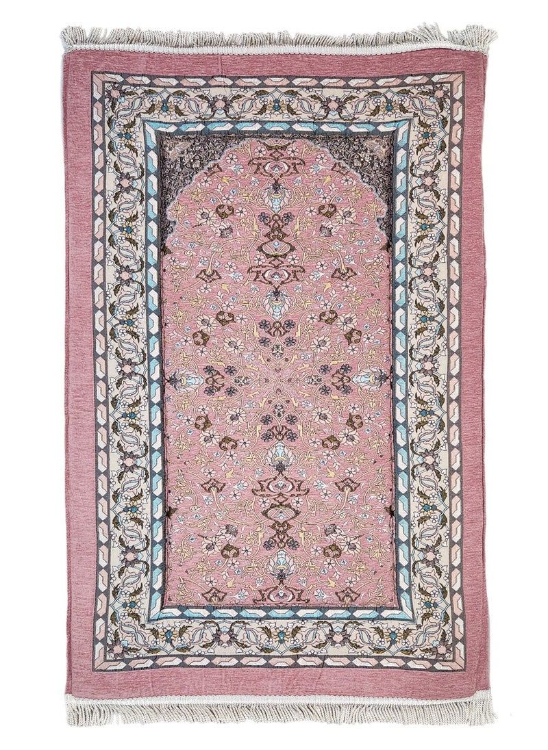 Museum Museum Large Size Memory Foam Prayer Mat. Comfortable Prayer Rug. Elegant Essential Design Sajadah with Foam-Golden 4  - Image 1