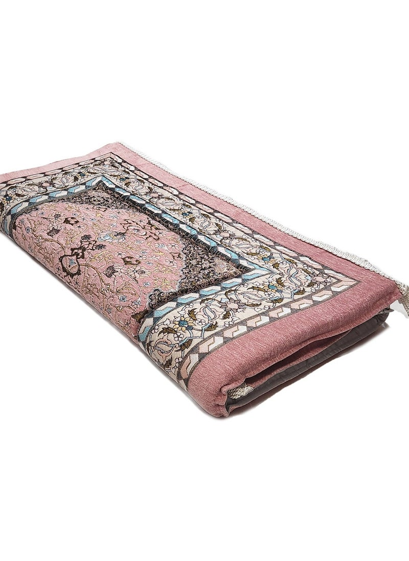 Museum Museum Large Size Memory Foam Prayer Mat. Comfortable Prayer Rug. Elegant Essential Design Sajadah with Foam-Golden 4  - Image 3