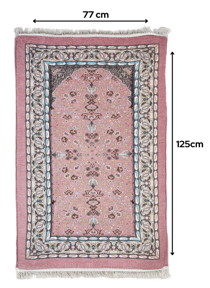 Museum Museum Large Size Memory Foam Prayer Mat. Comfortable Prayer Rug. Elegant Essential Design Sajadah with Foam-Golden 4  - Image 4