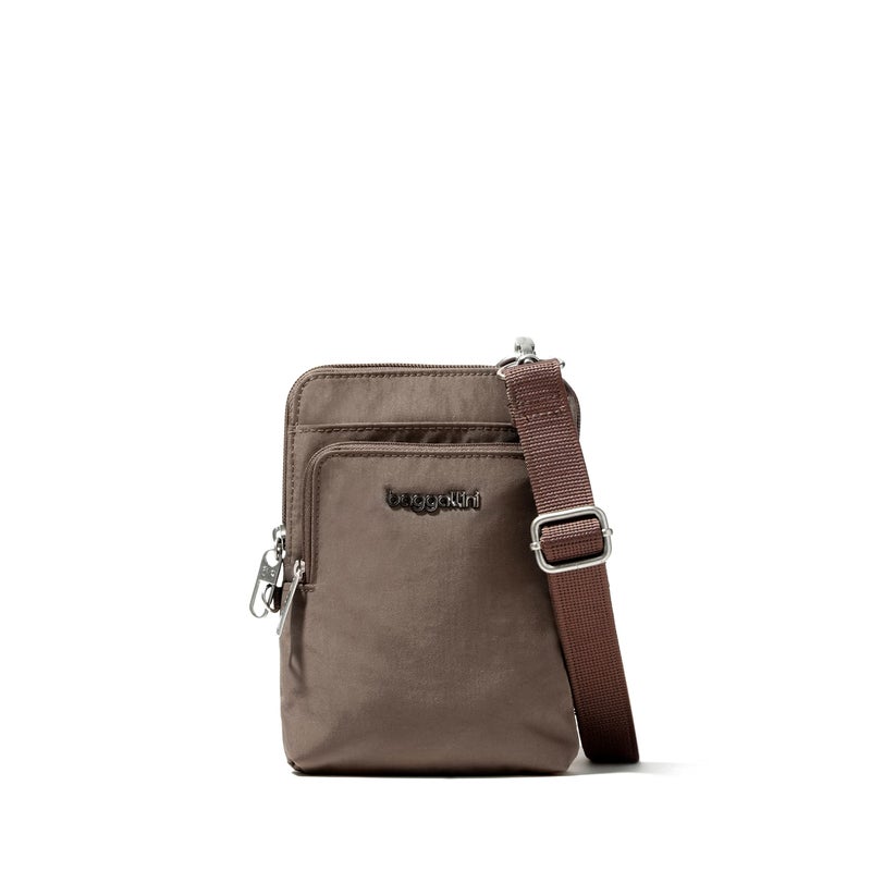 Baggallini Womens SecurtexÂ® Anti-Theft Activity Crossbody Bag, Portobello - Image 1