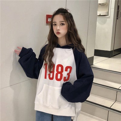 2022 Autumn Winter Casual Korean Hoodie Yellow  - Image 3