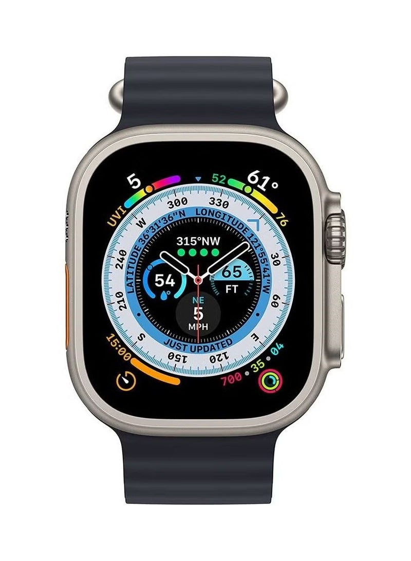 Ultra Smart Watch And Sports Watch 49mm With Two Straps, Blue - Image 2