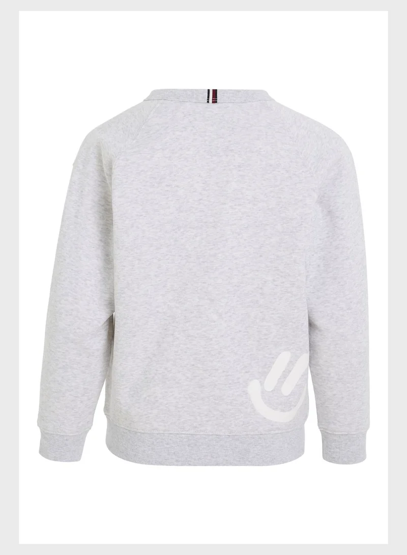 TOMMY HILFIGER Kids Logo Sweatshirt