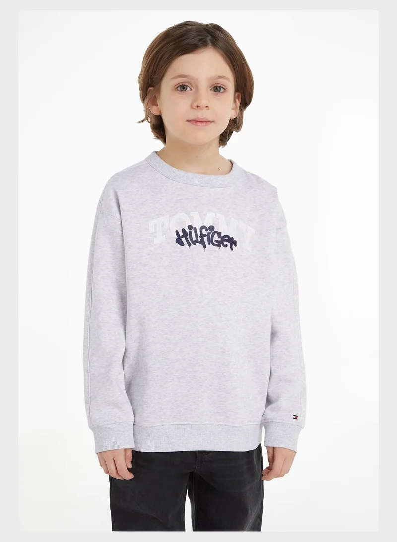 TOMMY HILFIGER Kids Logo Sweatshirt