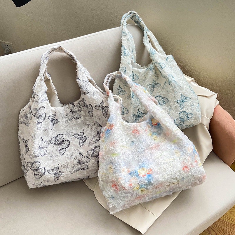 Women's Shoulder Bag Lace Hollow Casual - Image 1