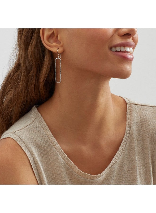 Silpada 'Balancing Act' Drop Earrings In Hammered Sterling Silver - Image 4