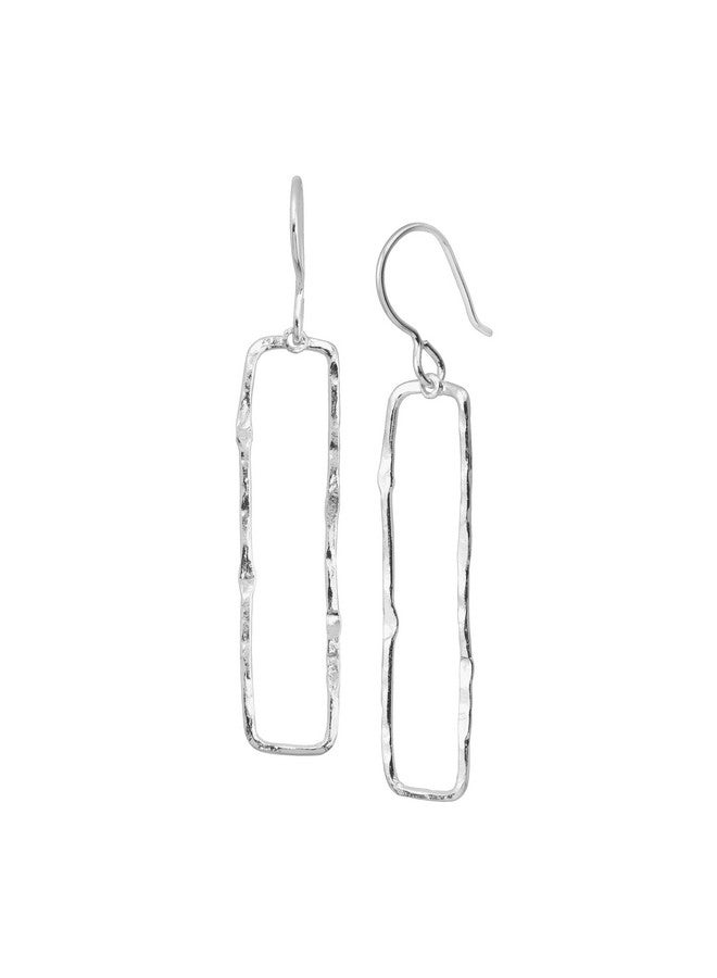 Silpada 'Balancing Act' Drop Earrings In Hammered Sterling Silver - Image 1