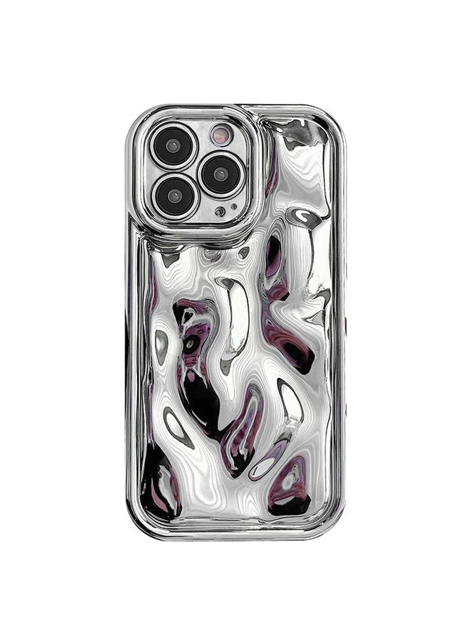 اس-توب جراب لهاتف iPhone 16 Pro مصنوع من مادة TPU بتصميم نيزكي مطلي بالكهرباء - Image 1