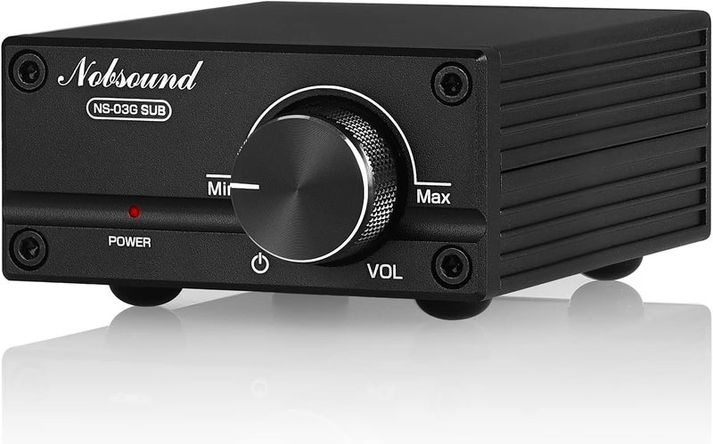 Nobsound 100W Subwoofer Digital Power Amplifier Mini Amp (Black) - Image 1