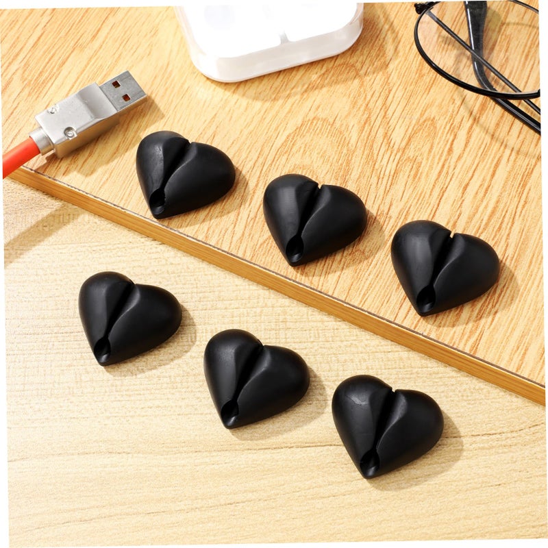 16 Pack Adhesive Cord Clips Cable Management Wire Holders For Home Office Organization - Image 5