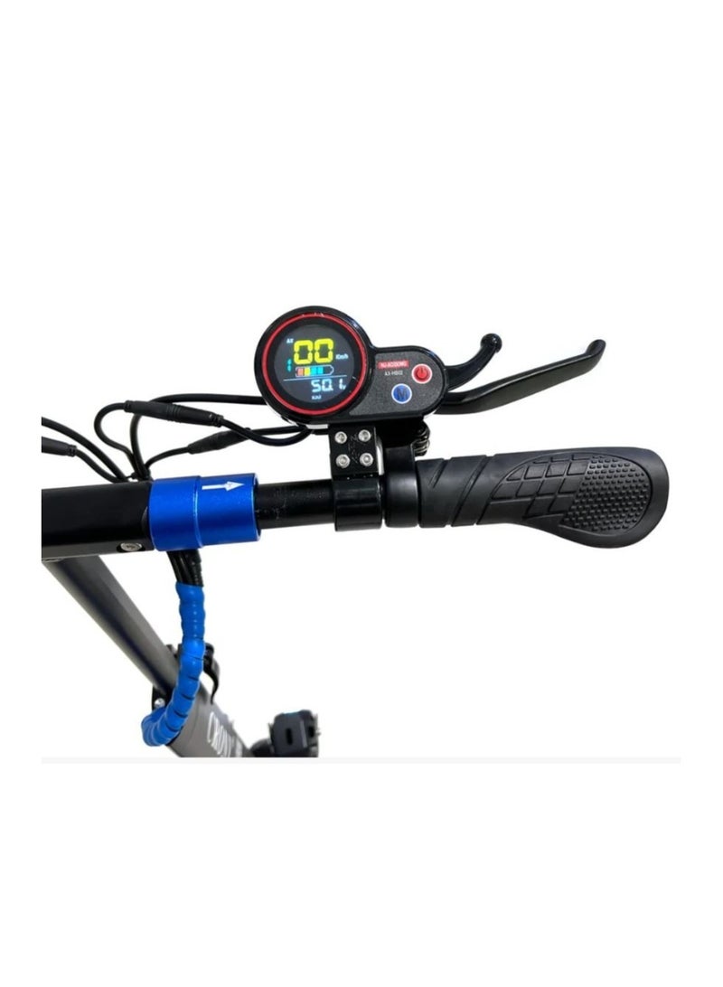 Winner Sky E-Scooter E10 Powerful 1000W Motor Full Foldable Design with Extended Range Anti-Theft RC Blue Helmet Included Top Choice for Urban Commutes - Image 5