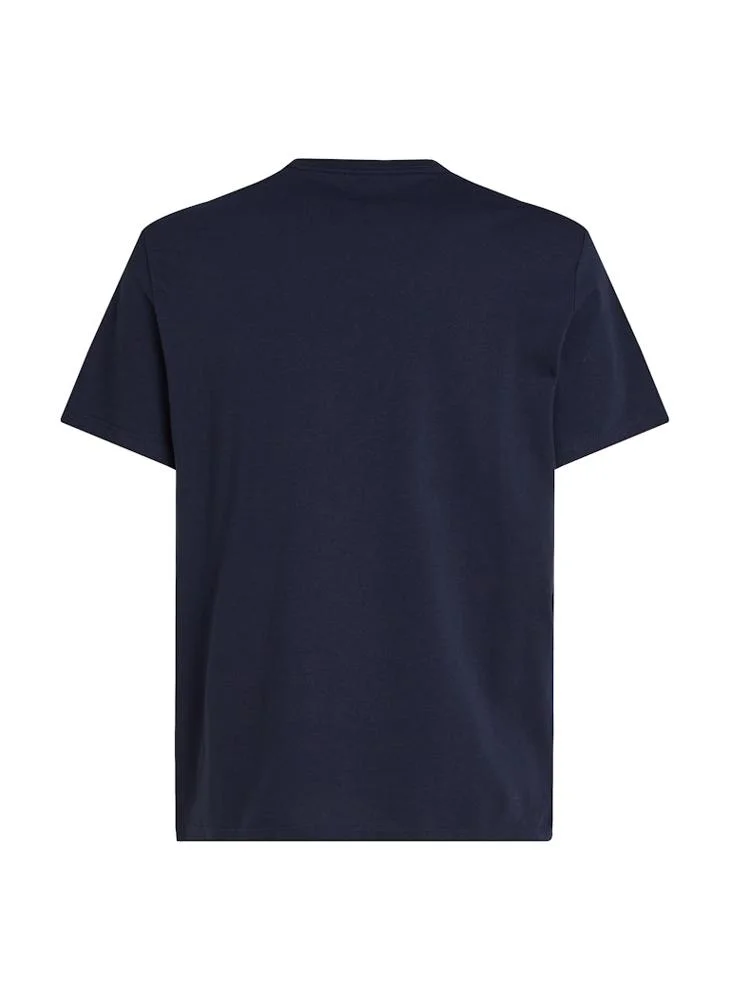 Calvin Klein Jeans Logo Print Crew Neck T-Shirt