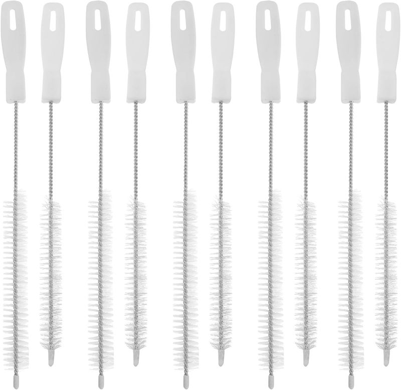10pcs Multi-Functional Foot Toe Scrubber Brush Set - Soft & Stiff Nylon Brisles - Shower and Bath Deep Cleaning Between Toes Exfoliating Tool - Image 1