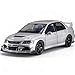 ERBADIHAGO Toy Cars Compatible for Lancer Evolution IX 132 Metal Model Car Pull Back Car Toys with Light and Sound Toys Car Collectible Model for Children Age 3 Year Old Silver - Image 2