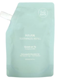 Haan Toothpaste Refill Good on Ya Eucalyptus & Mint 5.07 fl oz (150 ml) 