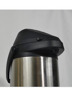 Stainless Steel Thermos Coffee Jug Push Button Dispenser Double Wall Airtight Sealed Vacuum Flask Tea Carafe Heat Retention Thermal Insulated Thermos for Coffee Tea Hot Water 2.5/3/4/5 L - pzsku/Z3C209FA8C239BE0BDFD7Z/45/_/1729780287/ea7f5a27-cc2d-4b58-903a-be96198529ab