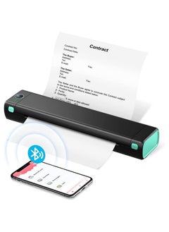 phomemo Portable Bluetooth Wireless M80F-A4 Thermal Mobile-Printer, Compact Inkless Printer for Travel, Support Phone & Laptop, Small Printers for Home Use Vehicles Office School Stencils  - Image 1
