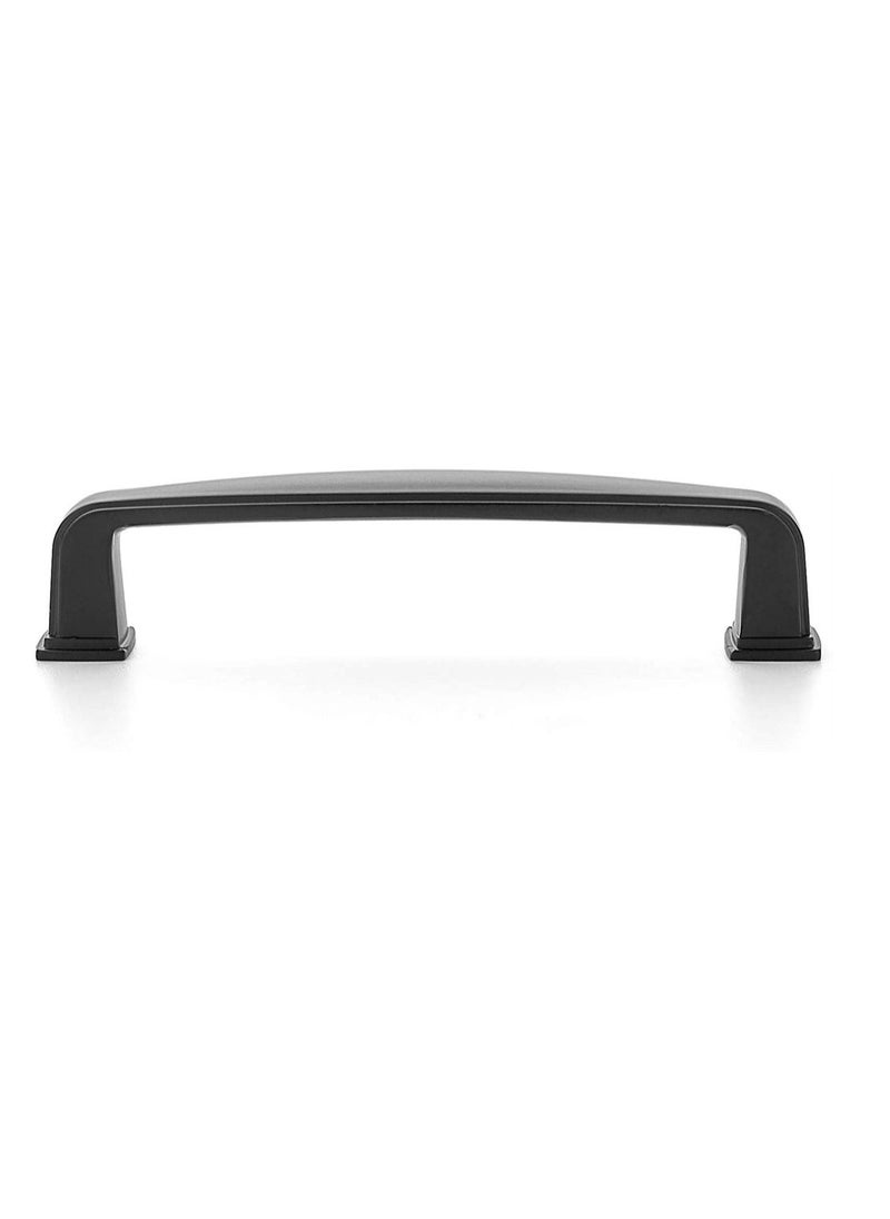 Y&D - Cabinet Handles, SYOSI 2 Pack Solid Kitchen Matte Pulls Drawer Pulls, Hardware Handles for Cabinets Cupboard (Black) - Image 1