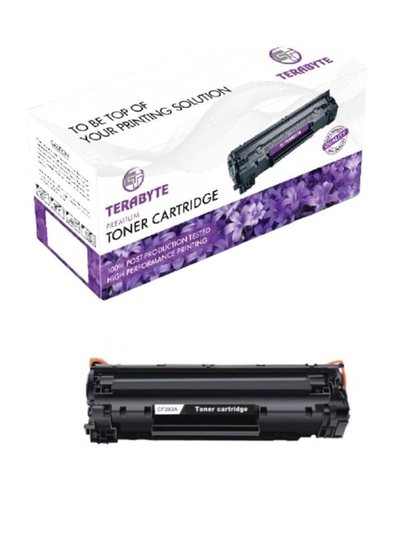 Terabyte 83A Compatible Toner Cartridge High-Yield Black Laser Cartridge for Clear and Consistent Printing - Image 1
