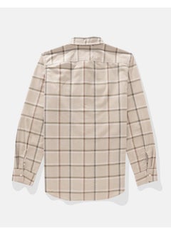 American Eagle AE Everyday Flannel Plaid Button-Up Shirt  - Image 4
