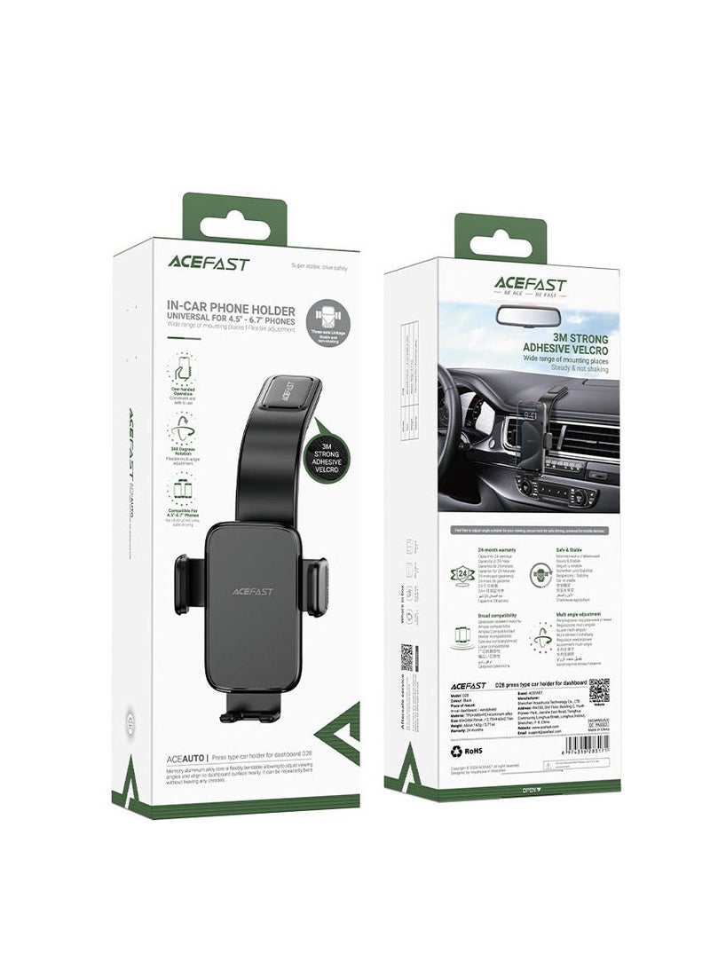 ACEFAST D28 Press Type Car Holder for Dashboard - Image 4