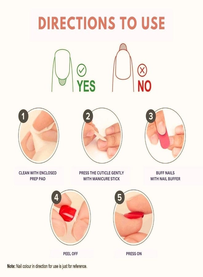 Sanfe أظافر سانفي اللاصقة الفورية - نصائح فرنسية | مجموعة 24 أظافر صناعية قابلة لإعادة الاستخدام/تمديدات | سريعة، خفيفة الوزن، مظهر صالون، تدوم حتى 3 أسابيع | للمهرجانات والمناسبات الخاصة - Image 3