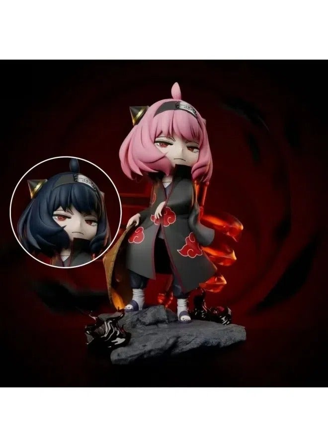 general Ania cos Uchiha Itachi movable doll model decoration desktop decoration toy gift for family and friends - Image 1
