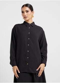 Khizana Button Down Shirt & Skirt Set  - Image 3