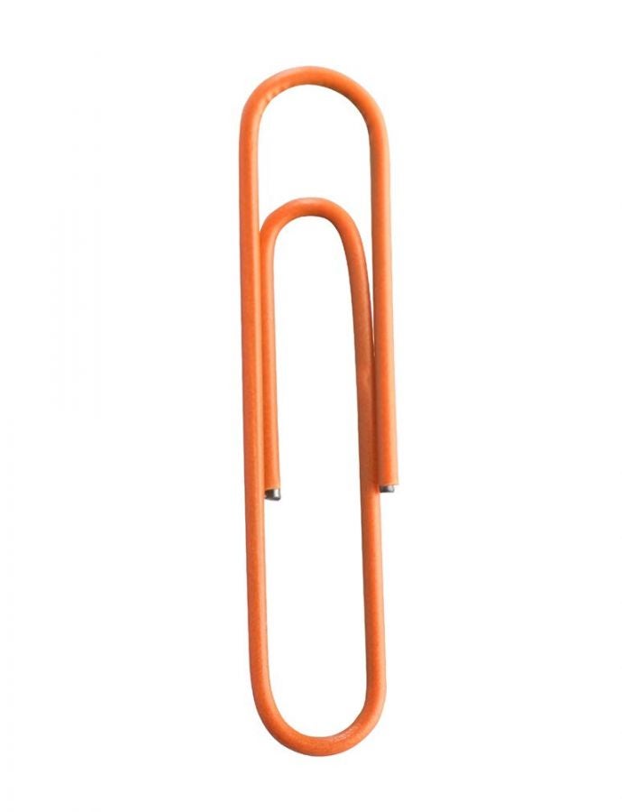 JAM Paper مشابك ورق جام ملونة كبيرة - 2 بوصة - مشابك ورق برتقالية - 75/عبوة - Image 3